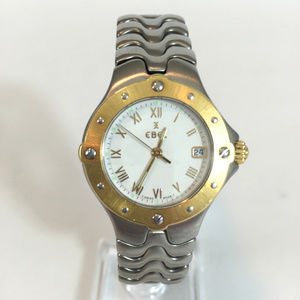 Ebel Sportwave Stainless Steel & 18K Gold Watch